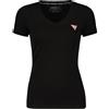 GUESS Donna Guess T-shirt Scollo V Mini Logo Donna