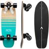 ACTA Surfskate Foam V2 31 - Ocean - Tavola da Surf-Skate in acero 7 pieghe, ideale per principianti e intermedi, per pumptrack, crociere e carving urbano (Foam V2)