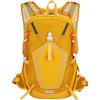 Nutup Zaino da trekking leggero, resistente all'acqua, capacità 28 l, con sistema di supporto traspirante, custodia per idratazione per campeggio e viaggi (giallo)