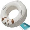 Generico Anelli per Piscina - Tubo Gonfiabile per Nuoto, Cerchio d'Acqua Galleggiante in PVC Spesso, Boa Galleggiante da Spiaggia con Maniglia 23x50 cm, Lettino Acquatico a Sgonfiaggio Rapido | Anello galleggi