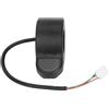 RichVibe Acceleratore di ricambio per acceleratore a pollice per Xiaomi Scooter elettrico 4 Lite 2a generazione, accessorio per controllo delle dita in ABS nero
