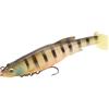 Generic Esche Morbide Attrezzatura da Pesca in Silicone da 12,5 Cm per Acqua Dolce e Salata - Leggera, Innesca Morsi di Pesce (Striscia nera)