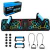 SHUTIANYA Push up Board, 17 in 1 Tavola per Flessioni, Tavola Push Up Multifunzione per Uomo Donna, Pannello per Flessioni Pieghevole con Maniglie per Calistenics Attrezzatura Atrezzi Palestra a Casa