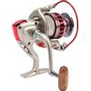 Omquot Mulinello da pesca con bilanciere CNC ad alte prestazioni per un'esperienza di pesca migliorata in metallo + legno massiccio (DF5000)