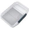 Generic Singolo lato Fly Box Spugna Pad Insert Volare Stoccaggio Pesca Attrezzatura Caso Coperchio Trasparente Fly Box Contenitore Spugna Inserto