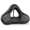 Caswynlife Sella larga per grandi glutei, in morbida pelle ecologica in poliuretano con molla di assorbimento degli urti, cuscino ergonomico e confortevole per mountain bike, facile da installare