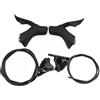 PMAGSYQ 105 R7170 2x12 velocità BR-R7170 ST-R7170 Pinza Freno a Disco Idraulico Leva Doppia Comando per Parti Bici da Strada(R7170 with L05A Pads)