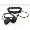 Rebeca Shop RebecaShop Set Allenamento Resistenza Posturale e Tonificazione - Cintura Fitness Regolabile con Fasce Elastiche per Gambe, Glutei e Caviglie - Elastici per Squat, Affondi e Recupero Post-Infortunio