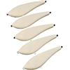 LiuliuBull 5PCS Jerkbait Non Verniciato Pike Lure Blanks 13 centimetri 36.5g Lavello Esche Dure Tintinnio Esche Da Pesca for Luccio Muschiato esca FAI DA TE