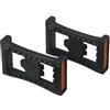 FUBESK Coppia di adattatori per pedali piatti SM-PD22, in nylon, per mountain bike, per PD-M520, M540, M780, M8000, M9000, colore nero