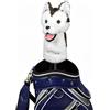 APOMNG Copri Testa Golf a Forma di Cane dei Cartoni Animati, Morbido Plush, Animale Carino, Copertura per Driver, Fairway e Putter, Protettore Resistente ai Graffi per Uomini e Donne Golfisti