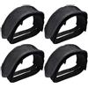 Caswynlife Cinghie per pedali per bicicletta, antiscivolo, regolabili, fermapiedi per bici da strada, mountain bike, pieghevoli, clip in nylon morbido, vestibilità sicura, accessori per ciclismo