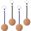 Tuminita un Sfera Galleggiante nel Sughero da 4 Pezzi, Accessori per Sport Acquatici con Galleggiante da 50 Mm per Surf, Nuoto, Pesca Subacquea