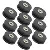 Generic Set di Pulegge da Palestra in Nylon Leggero da 50 Mm, 10 Pezzi, per Accessori Fitness per Allenamento della Forza