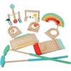 hindraem Set da minigolf per bambini, giocattolo educativo, interattivo, divertente e coinvolgente, stimolante per giovani studenti attivi, set da minigolf,
