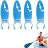 Generic 4 Pezzi Clip Porta Pagaia,Step Paddle Clip per Paddle Board