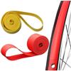 Caswynlife Striscia antiforatura per pneumatici in PVC, per ruote da 10-29 pollici 700C, nastro ad alta pressione, leggero, protezione per camera d'aria rossa (G)