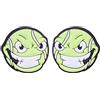 Racket Expressions Emoji Inspired Tennis Vibration Dampener 2 Pack - Diversi disegni (Raging Tennis Ball)