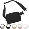 Favuit Marsupio per donna uomo marsupio con cinturino regolabile moda piccola borsa casual per attività all'aperto allenamento viaggi sport corsa escursionismo ciclismo