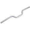 WOVEBIUS Lega di alluminio Della Bicicletta Manubrio Della Bicicletta Riser Bar 25.4mmx520mm Argento