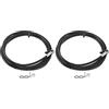Tuminita 2X del Freno Un Disco 'Olio della Bici della Bicicletta 2M Tubo del Freno 'Olio del Freno Un Disco della Bici con Inserto di Connessione per Guide R//G2