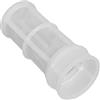 WRITWAA Filtro Antistatico in Plastica Bianco Leggero e Resistente per Serbatoio Olio per Serbatoi di Carburante per Imbarcazioni e Motori Fuoribordo