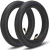 Tsawntd Camera d'aria da 2 pezzi 12 1/2 X /4, camera d'aria in gomma butilica 12, 5 X, 25 con valvola ad angolo per bici elettriche e tricicli, 5x2, 25, 5