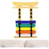 Generic Supporto da parete per cintura da karate, ganci per appendere la cintura, per adulti, Tkd, Bjj, casa, scuola, accademia, club, dojo, torneo, atrio, arredamento per sala attrezzature