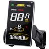 Varstrom Display LCD EBike SW2M58 da 3,8 pollici per BAFANG UART Protocol Mid Motor Hub Motor con 0-9 livelli PAS, pannello schermo del computer con connettore circolare femmina 5PIN