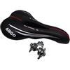 RMS Sella MONTEGRAPPA ARGO + Morsetto Sella Bici MTB - City Bike Anti Prostata Nero