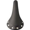 Posheliox Rivet - Sella per bicicletta, in pelle PU, con cambio fisso, in schiuma ad alta densità, comoda, per bici da corsa e fisse, costruzione di qualità, colore: marrone