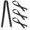 Healeved Set di 4 Cinghie Regolabili per tendalino Barca - Cinghie di Fissaggio da 81 cm con moschettoni a Doppia estremità per l'installazione di tendalini Parasole e Accessori per Bimini Top.