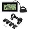 Caswynlife KT-LCD3 - Display per bici elettrica con pannello di controllo, schermo LCD impermeabile IP65 per motore Bafang, connettore Higo a 5 pin, impostazioni di 5 livelli di PAS