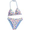 Generico Costume Bambina Due Pezzi,da Bagno Due Pezzi per Ragazze Manica Lunga Protezione -Rash E Pantaloncini da Bagno UPF 50 per Spiaggia E Piscina