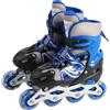 Halearo Pattini in Fitness per Bambini Pattini in con Prestazioni Regolabili per Ragazzi e Ragazze Design Morbido e Durevole e Caratteristiche di Sicurezza (nera)