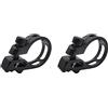 Tuminita 2X Morsetto Un Grilletto per Cambio Bici MTB per X9 X0 XX XO1 XX1 Morsetto Ad Fisso Morsetti Ad con
