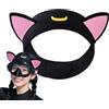 EUBEISAQI Fascia per Nuoto Orecchie di gatto impermeabili in neoprene per