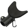 ZMdooreasy Supporto per canna da pesca con cuscinetto in spugna antiscivolo per manici da 20-30 mm, blu (nero)