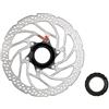 NHABXGDS Biciclette Tamburo Freno Posteriore Freno a Tambur Rotore Freno a Disco RT30 SM-RT30 Blocco Centrale 160MM 180MM Vestito per Parti Bici MTB Mountain Bike(RT30-180mm 1pcs)