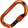 hindraem Moschettone da 25KN con Anello a D, Robusto, affidabile, Leggero, per Arrampicata, Campeggio e Discesa in Corda Doppia, Portachiavi, moschettone,
