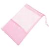 NULYLU Borsa Custodia Protettiva e Traspirante in Poliestere Rosa Coulisse per Scarpette da Ballo per Scarpe da Danza e Ballerine Suola Morbida