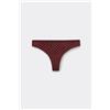 Tezenis Brasiliano Cotone Stampato Donna Rosso