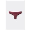 Tezenis Brasiliano Microfibra Stampata Donna Rosso