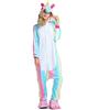 Kauson Unicorno Pigiama Kigurumi Animal Cartone Cosplay Carnival Costume OnesieTute Animato Costumi Pigiameria Regalo di Compleanno Festa Halloween Natale