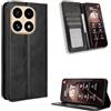 Fitudoos Cover per Xiaomi 15T,Cover Pelle Alta qualità Portafoglio con Interno TPU Antiurto, Supporto Stand, Slot per Schede e Flip PU Pelle Portafoglio (Nero)