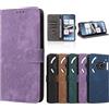 BAILI RFID Blocco Cover per Nothing Phone 2A, Cavalletto, Portabiglietti,Chiusura Magnetica,Custodia per Nothing Phone 2A-04