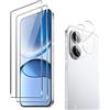 Fitudoos per Xiaomi Poco F7 [2 Pezzi] Vetro Temperato Pellicola protettiva + Proteggi Lenti per Fotocamera [ 2 Pezzi],9H Durezza Protezione Schermo,[Senza Bolle][Anti Graffi].