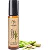 AROMA BANO Roll-On Olio Essenziale Citronella 10ml con Olio di Jojoba - 100% Naturale e Puro, Pronto all'Uso - Oli Essenziali Naturali per Aromaterapia, Profumo Agrumato Fresco, Applicazione Topica - AROMA BANO