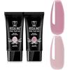 ROSALIND Extension Nail Gel Unghie Pink UV Thickener for Beginners 2 * 30ML