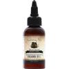 Sunny Isle Olio di ricino nero giamaicano da barba, 56,7 g, olio condizionante per la crescita dei peli del viso più spessi, ammorbidisce, rinforza barba e baffi, idrata la pelle